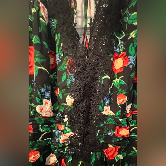 Anthropologie Lacy V-Neck Mini Dress size 18w - Picture 10 of 10